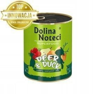 Karma dla PSA Jeleń z Kaczką 800g Dolina Noteci