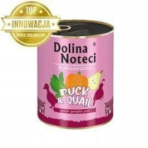 DOLINA NOTECI SUPERFOOD Kaczka z Przepiórką 800g