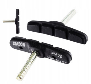 Klocki V-brake 70mm komplet Saccon PM20 system
