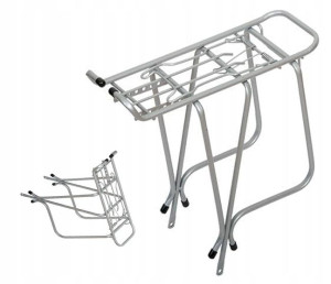 Bagażnik rowerowy regulowany 26-28" pod sakwy