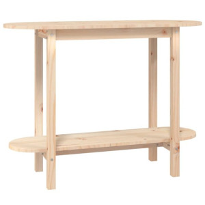 Stolik konsolowy, 110x40x80 cm, lite drewno sosnowe