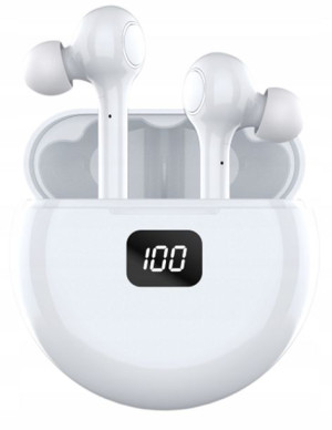 Słuchawki Bezprzewodowe Bluetooth Tws 5.0 Biały Tw13