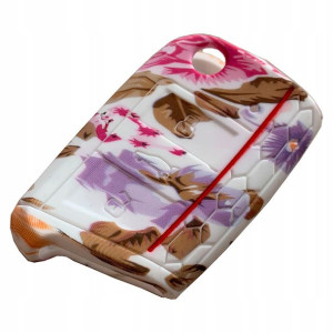 Etui Pokrowiec Na Kluczyk Vw Skoda Seat W Kwiaty