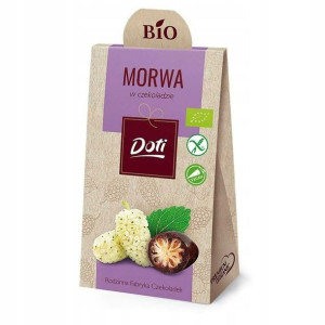 Morwa w Czekoladzie Deserowej Bezglutenowa Bio 50g