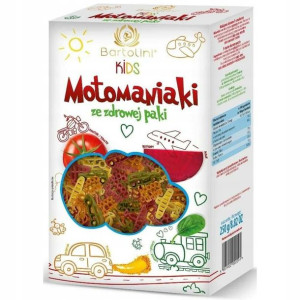 Makaron Pszenny 5 Smaków Motomaniaki 250g Bartolin