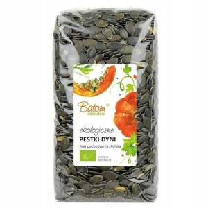 Pestki Dyni Ciemnozielone Bio 1kg - BATOM