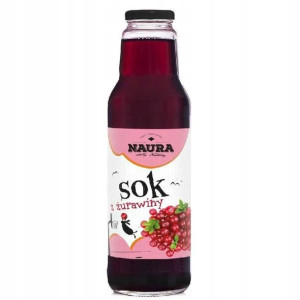 Sok z Żurawiny 750ml - Naura