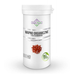 Wapno Organiczne 800 mg 60Kaps - Soul Farm