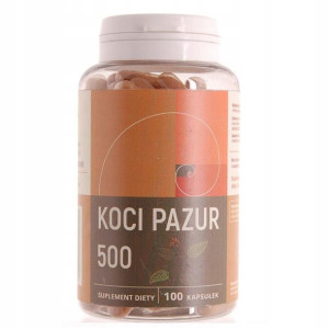 Koci Pazur 100 Kapsułek po 500mg - Nanga