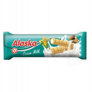 Rurki Kukurydziane z Kremem Mlecznym BG 18g Alaska