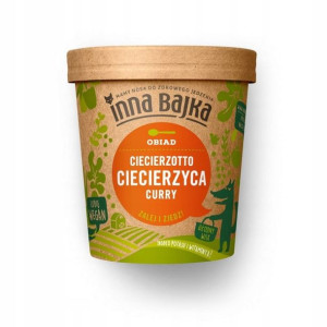 Ciecierzotto Ciecierzyca Curry 70g Inna Bajka
