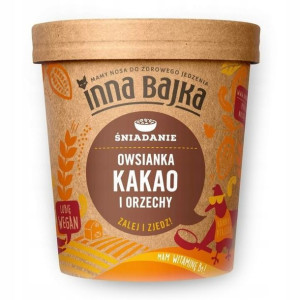 Owsianka Kakao i Orzechy 70g - Inna Bajka