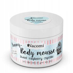 Mus do Ciała Malinowa Babeczka 180ml - Nacomi