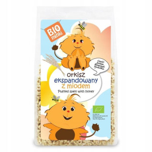 Orkisz Ekspandowany z Miodem Bio 210G - Biominki