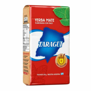 Yerba Mate Taragui Con Palo Tradicional 0,25kg