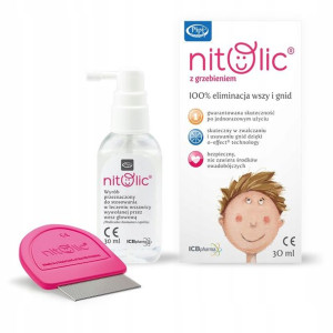 Pipi Nitolic Eliminacja Wszy i Gnid 30ml ICB