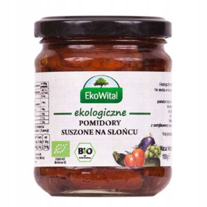 Pomidory Suszone na Słońcu w Oleju Bio 180g