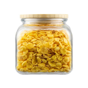 Pojemnik Kuchenny Z Bambusową Pokrywką 870ml