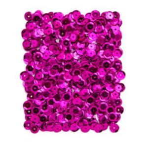 Cekiny metalizowane 15g Fuksja (9 mm) DPCE-066 Dalprint