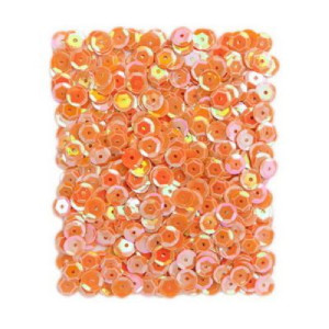 Cekiny opalizujące 15g Pomarańczowe (9 mm) DPCE-081 Dalprint