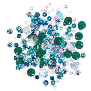 Cekiny opalizujące mix 15g SEA DPCE-097 Dalprint