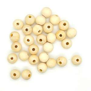 Drewniane koraliki kulki 16mm 40g GRKO-118 Dalprint