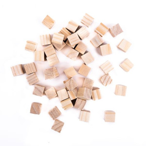 Drewniane kostki 15x15mm 49szt  GRKO-099 Dalprint