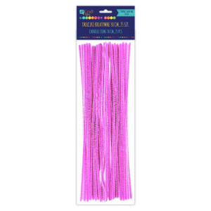Druciki kreatywne Różowe 30 cm (25 szt.) KSDR-022 Dalprint