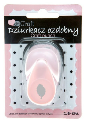 Dziurkacz ozdobny 1,6 cm Brzoza JCDZ-105-013 Dalprint