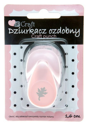 Dziurkacz ozdobny 1,6 cm Dąb JCDZ-105-052 Dalprint