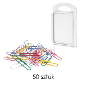 Spinacze 50mm kolor (50szt) SK5050 Dalprint