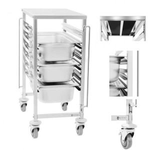 Wózek Gastronomiczny Kelnerski Transport 6x Gn1/1