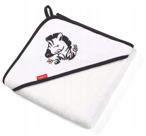 Babyono Okrycie Kąpielowe Ręcznik Bambusowy 85x85