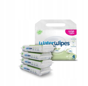 WaterWipes BIO Chusteczki Soapberry BIO mokre 4x60 szt.