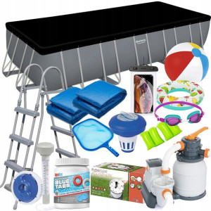 Bestway 5612b Basen Stelażowy 640x274x132 Zestaw