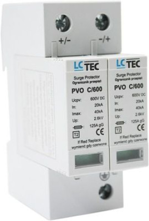 Ogranicznik przepięć DC typC 2P 600V