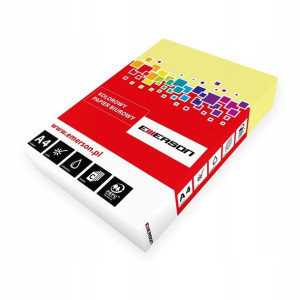 Papier Kolor Emerson 1 Ryza Kanarkowy A4 160 G/M2