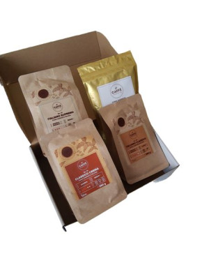 Caffe Perfetto Zestaw degustacyjny No 2. Miscela - mieszanki kaw 4 x 250 g
