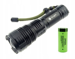 Latarka XLight XHP70 Zoom USBC + 5000mAh Panasonic