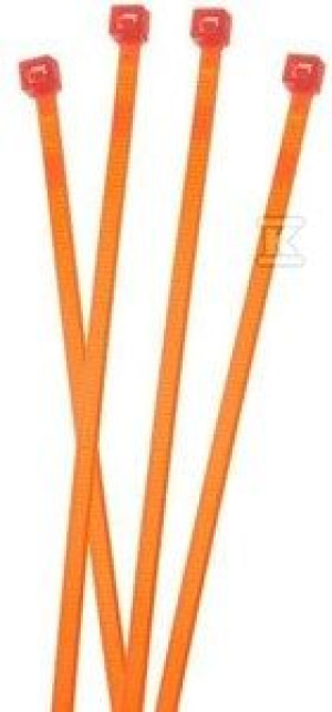 Opaska kablowa SCK-140MCR czerwona (100szt)