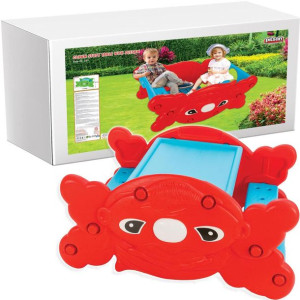 Pilsan Stolik Piknikowy 2w1 Huśtawka Dla Dzieci Czerwona 06222