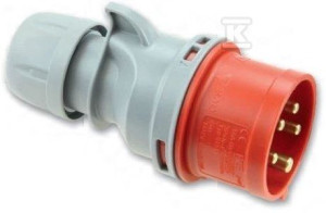 Wtyczka przenośna Turbo Shark 16A 400V 3P+Z IP44
