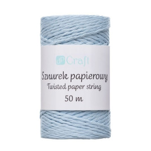 Sznurek papierowy skręcany 50m DPSZ-017 Dalprint niebieski