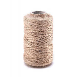 Sznurek jutowy naturalny 2mm 100g LIN-J2-100 Dalprint