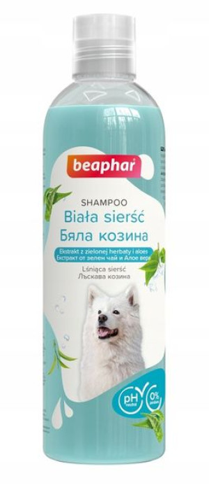 Szampon dla psa Beaphar do białej sierści 250ml