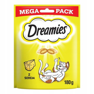 DREAMIES z żółtym serem przysmak dla kota 180g