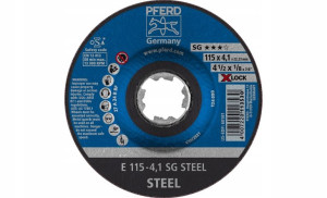 Tarcza do obróbki zgrubnej stali SG, X-LOCK PFERD