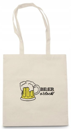 Torba bawełniana EKO Beer Time Chodźmy na piwko! HUMOR