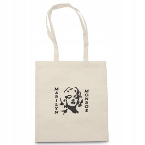 Torebka ecru EKO Marilyn Monroe Hollywood GWIAZDA