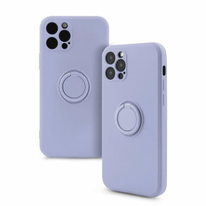 Etui Finger Ring Do Apple Iphone 12 Fioletowy